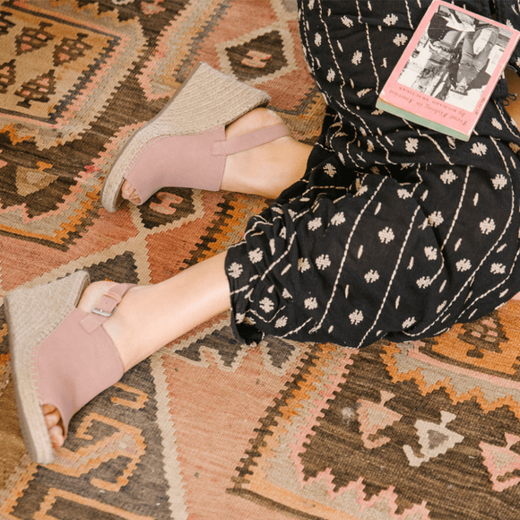 TOMS Denim Platform Sandals - Picture 8 of 8